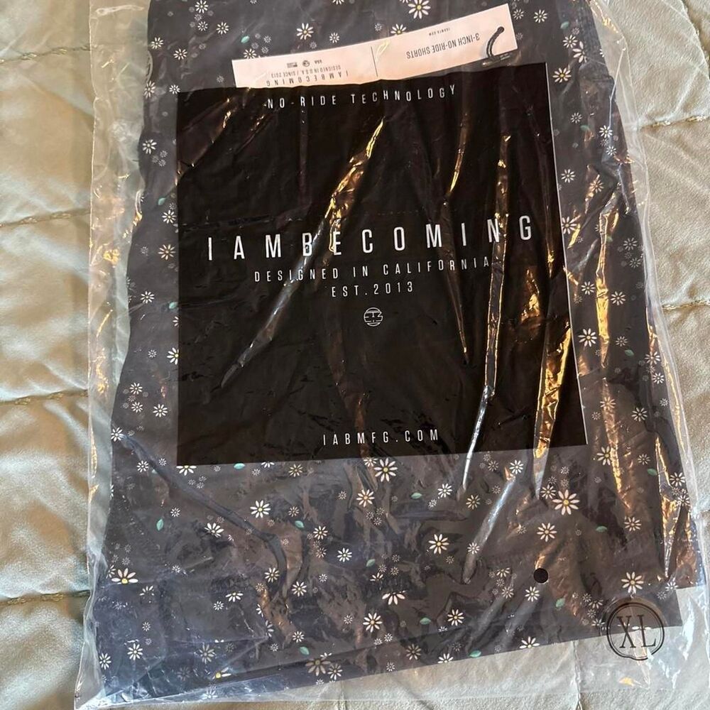 Women's Black and Grey Shorts